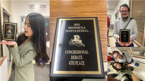 Photo of award