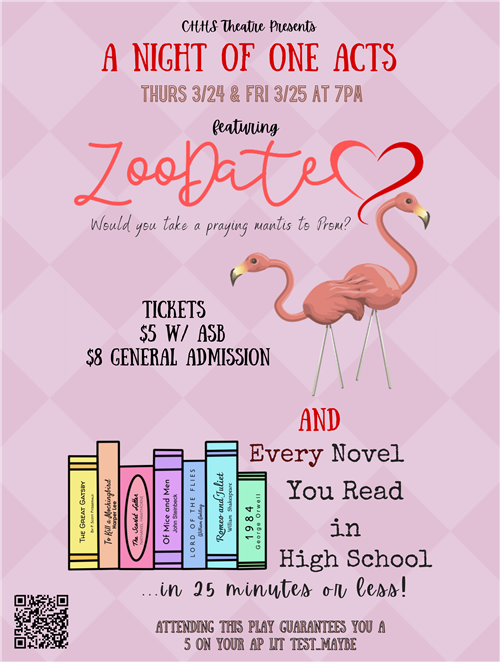 One Act Flyer