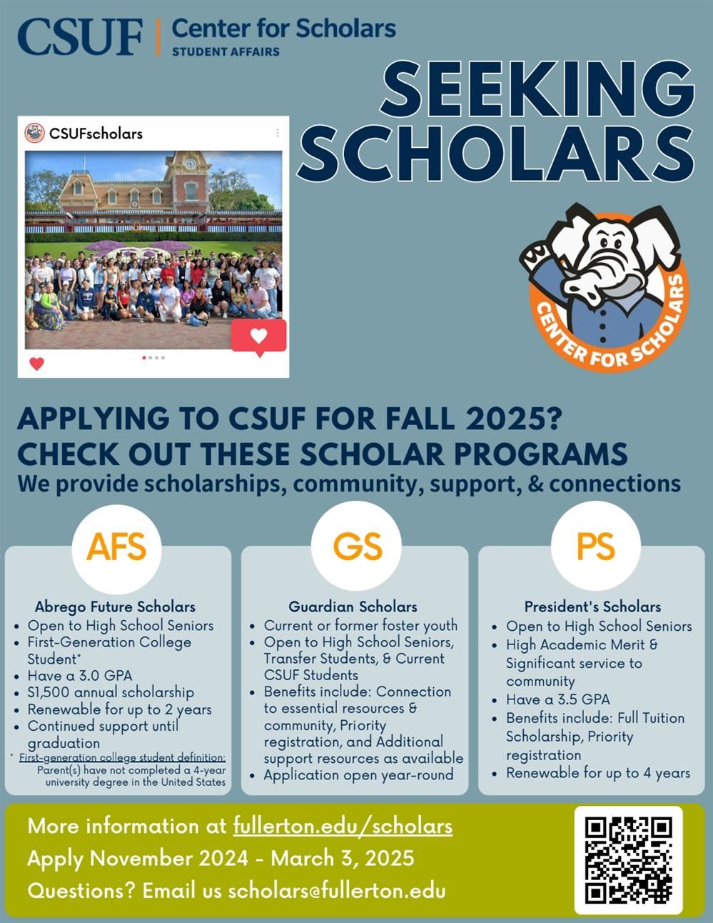 Center of Scholars