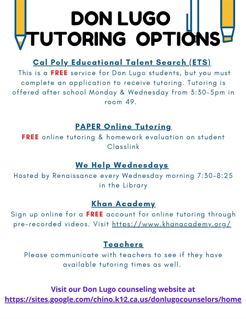 Tutoring