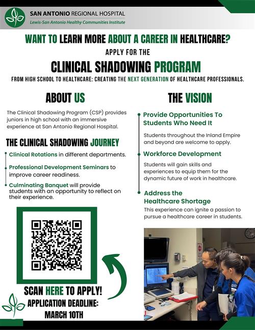SARH Clinical Shadowing