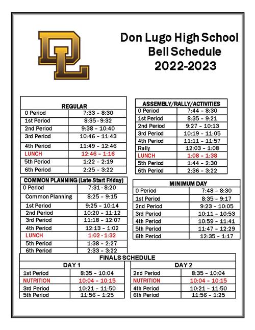 Bell Sched