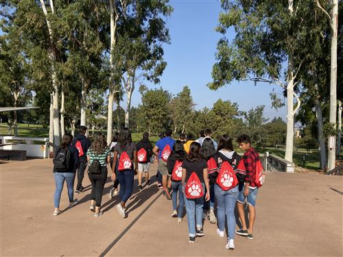 Touring UCI with AVID swag 