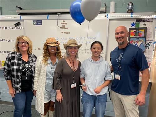 CHHS Staff with Allison Gao
