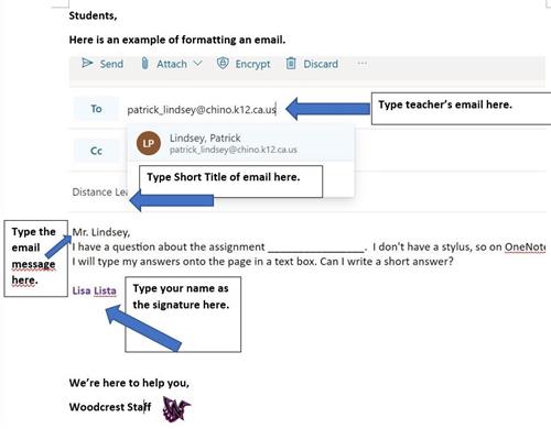 email format 