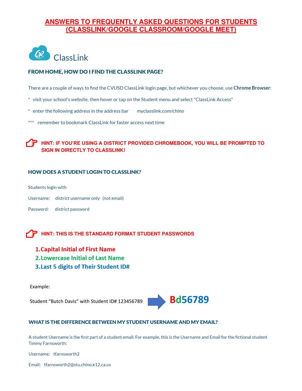 Answers to Frequently Asked Questions About Google Classroom - The