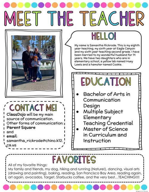 Meet the Teacher