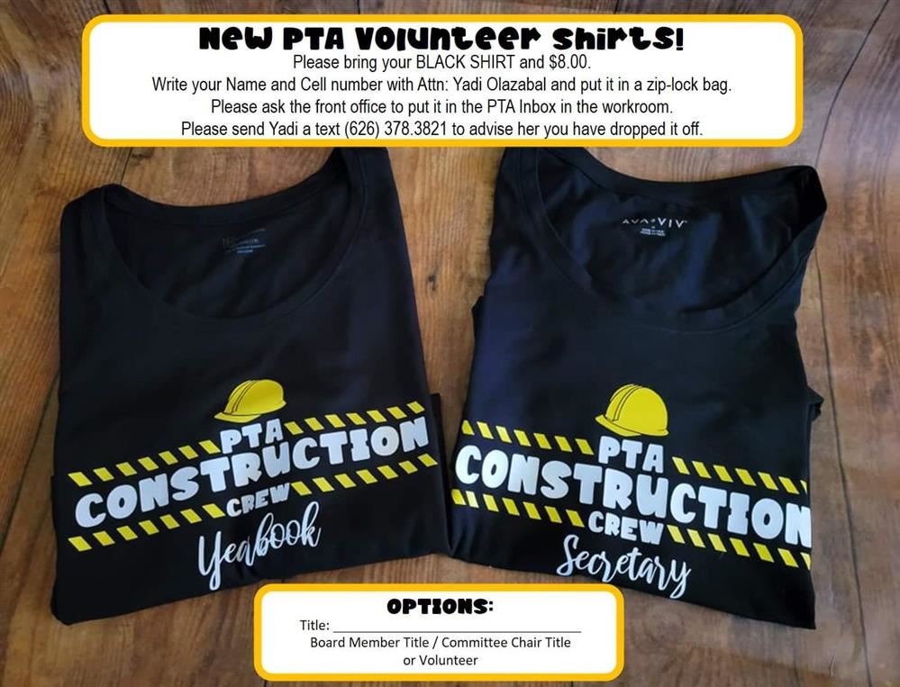 PTA Spirit wear