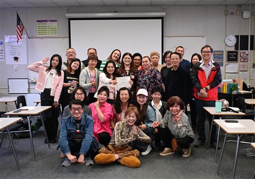 ESL 3 class photo