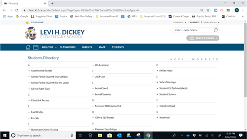 student tab 